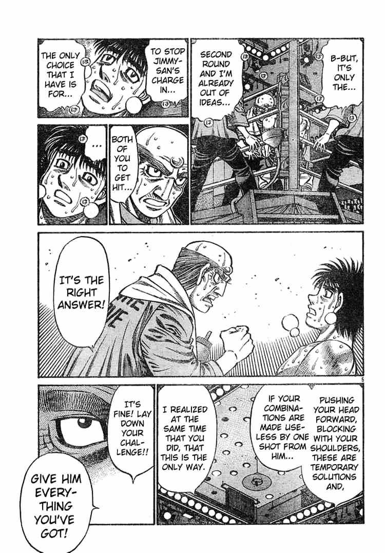Hajime no Ippo: Fighting Spirit, Chapter 735 image 05